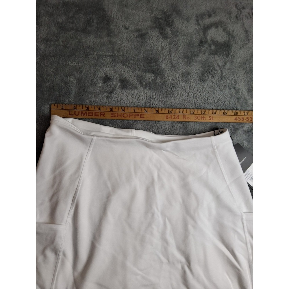 NWT Bad Birdie Skirt Womens Lg White Skort Golf Tennis Active Classic Athletic - Picture 7 of 9